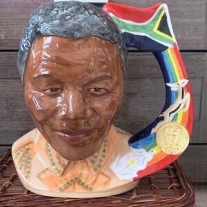 RARE Pascoe & Company Nelson Mandela LARGE Character Jug 61/1000 Limited Edition